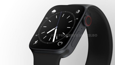 اپل واچ سری ۸ احتمالاً با نمایشگر بزرگ‌تری وارد بازار می‌شود