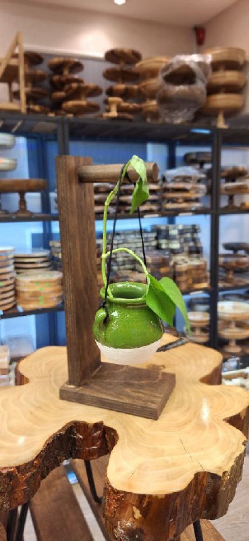 گلدان دیزی سفال